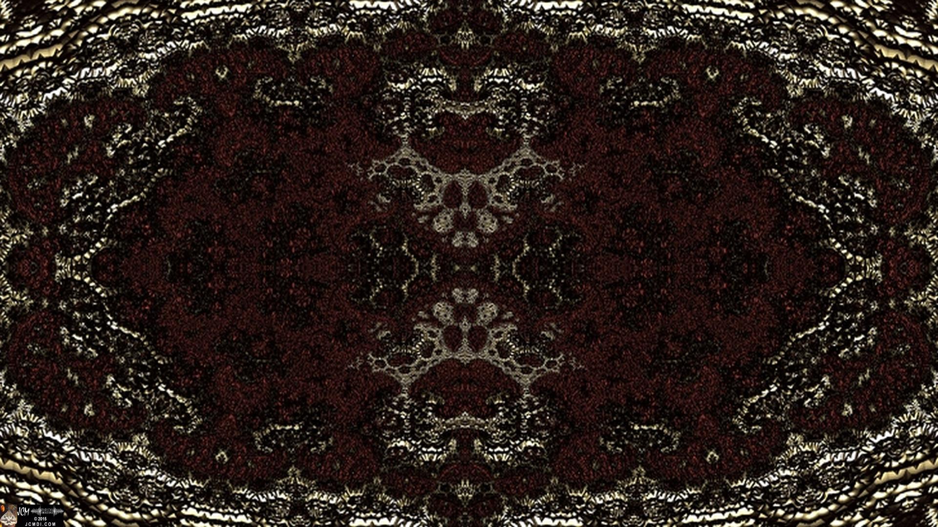 Experimental Fractal Image spirals quadroscopic background wallpaper by jcmdi